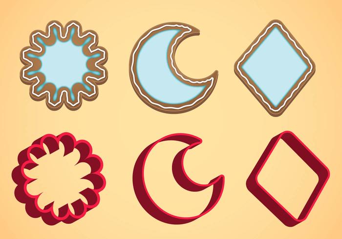 Cookie Cutter Vector Set C Cookie Cutter Vector Set C