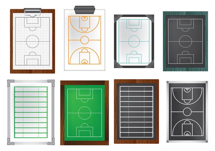 Free Playbook Icons Vector