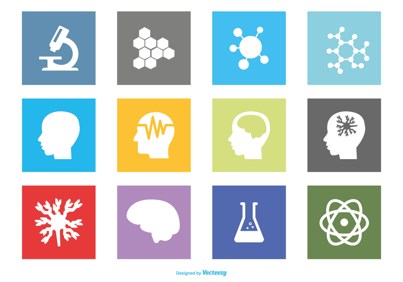 Neuroscience Icon Set - Download Free Vector Art, Stock Graphics & Images