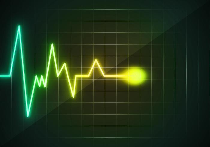 Heart Monitor Wave Free vector