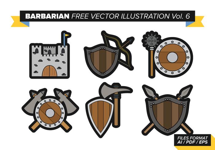 Barbarian Free Vector Pack Vol. 6 Barbarian Free Vector Pack Vol. 6