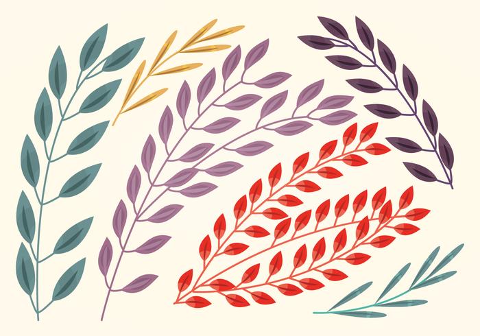 Vector Branches Set Vector Branches Set