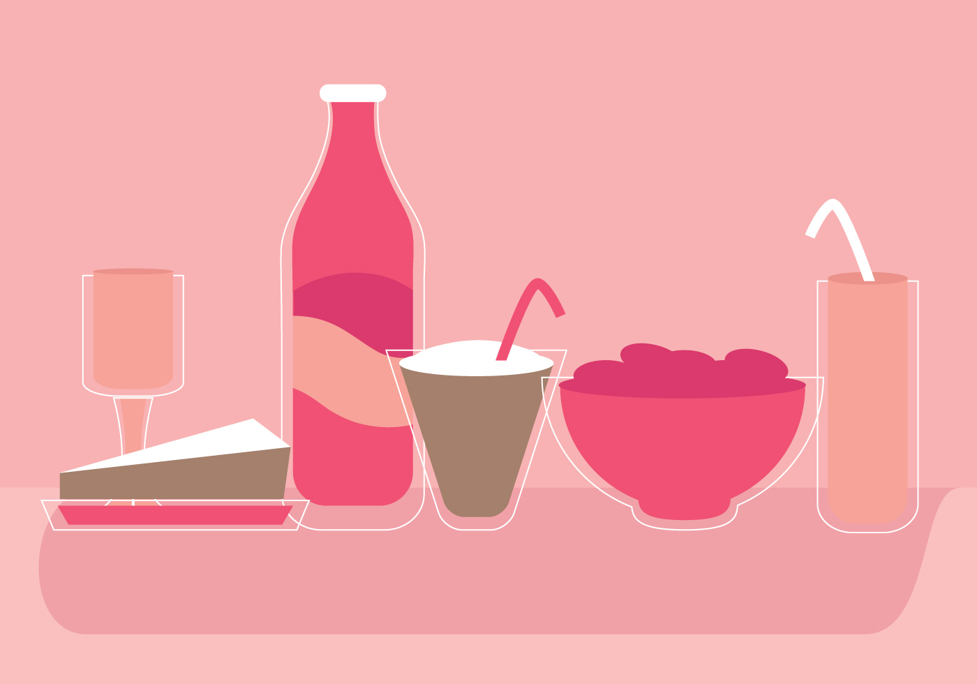 Vector Drinks Set 113168 Vector Art at Vecteezy