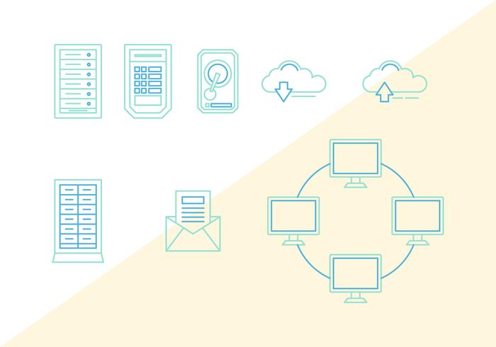 Free Server Rack Vector Gráfico 5