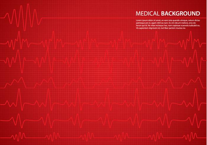 Heart Monitor Background vector