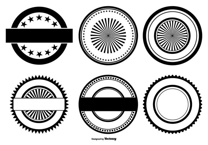 Vector Badge Shapes