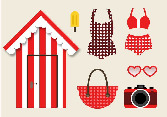Free Vintage Beach Vector 113234 Vector Art at Vecteezy