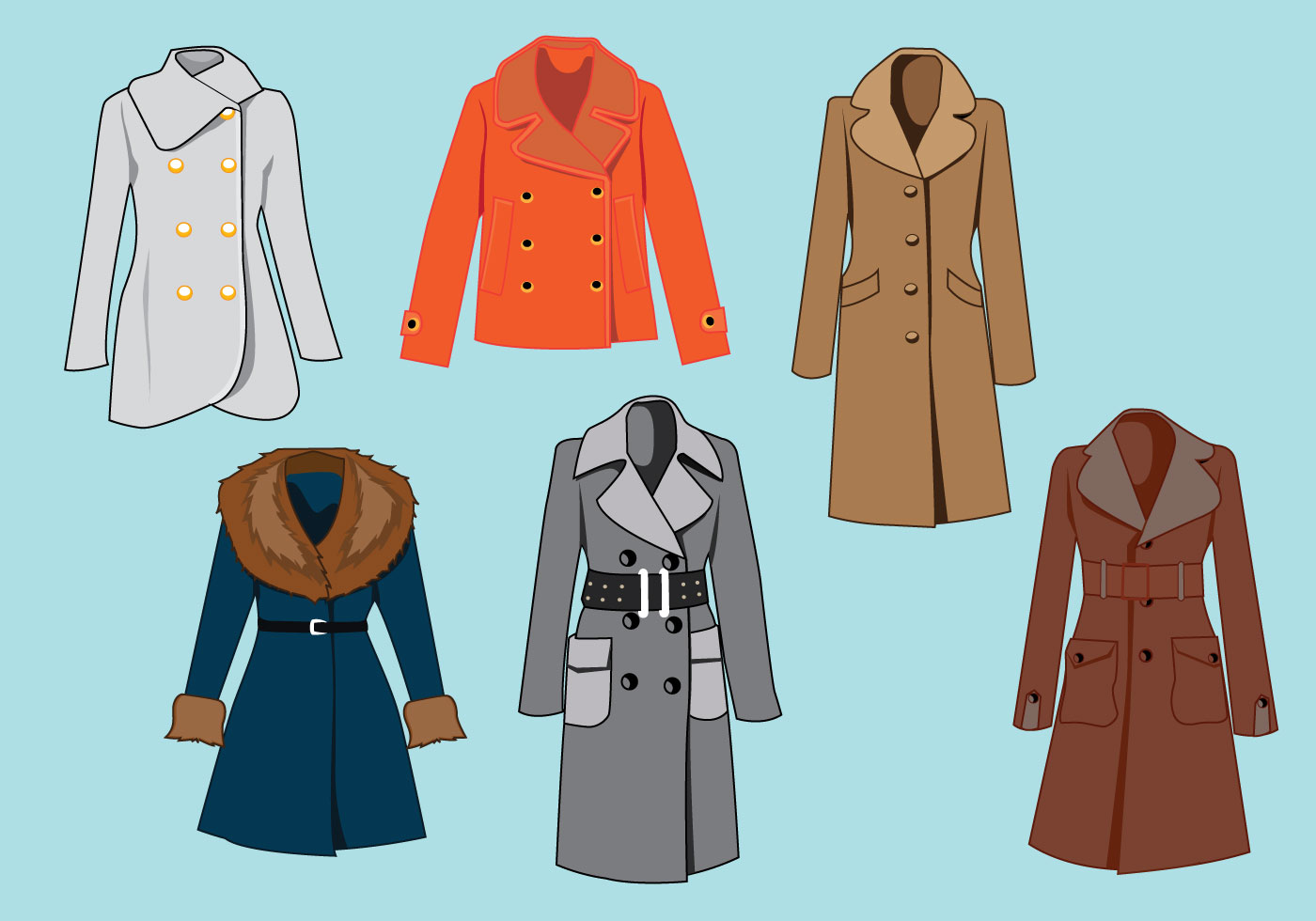 free clipart winter coat - photo #36