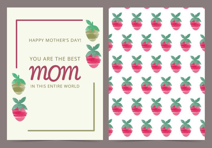 Vector Mother's Day Card