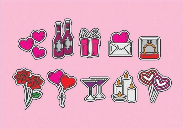 Anniversary Vector Icons Anniversary Vector Icons