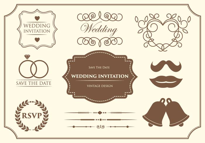 Free Wedding Ornament Vectors Free Wedding Ornament Vectors