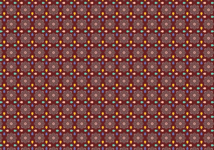 Petal Mosaic Pattern vector
