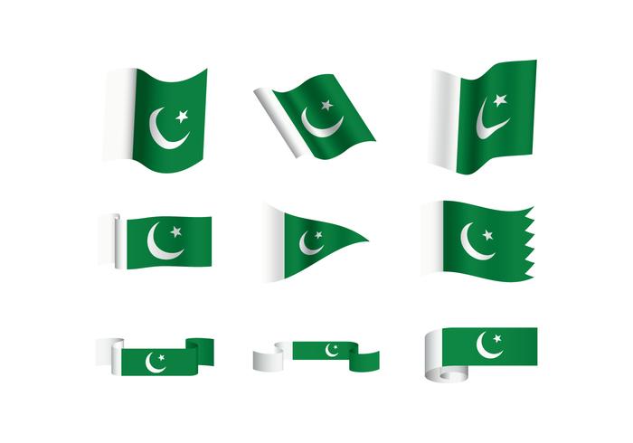Free Pakistan Flag Vectors Free Pakistan Flag Vectors
