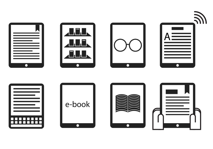 Free Ereader Icon Vector