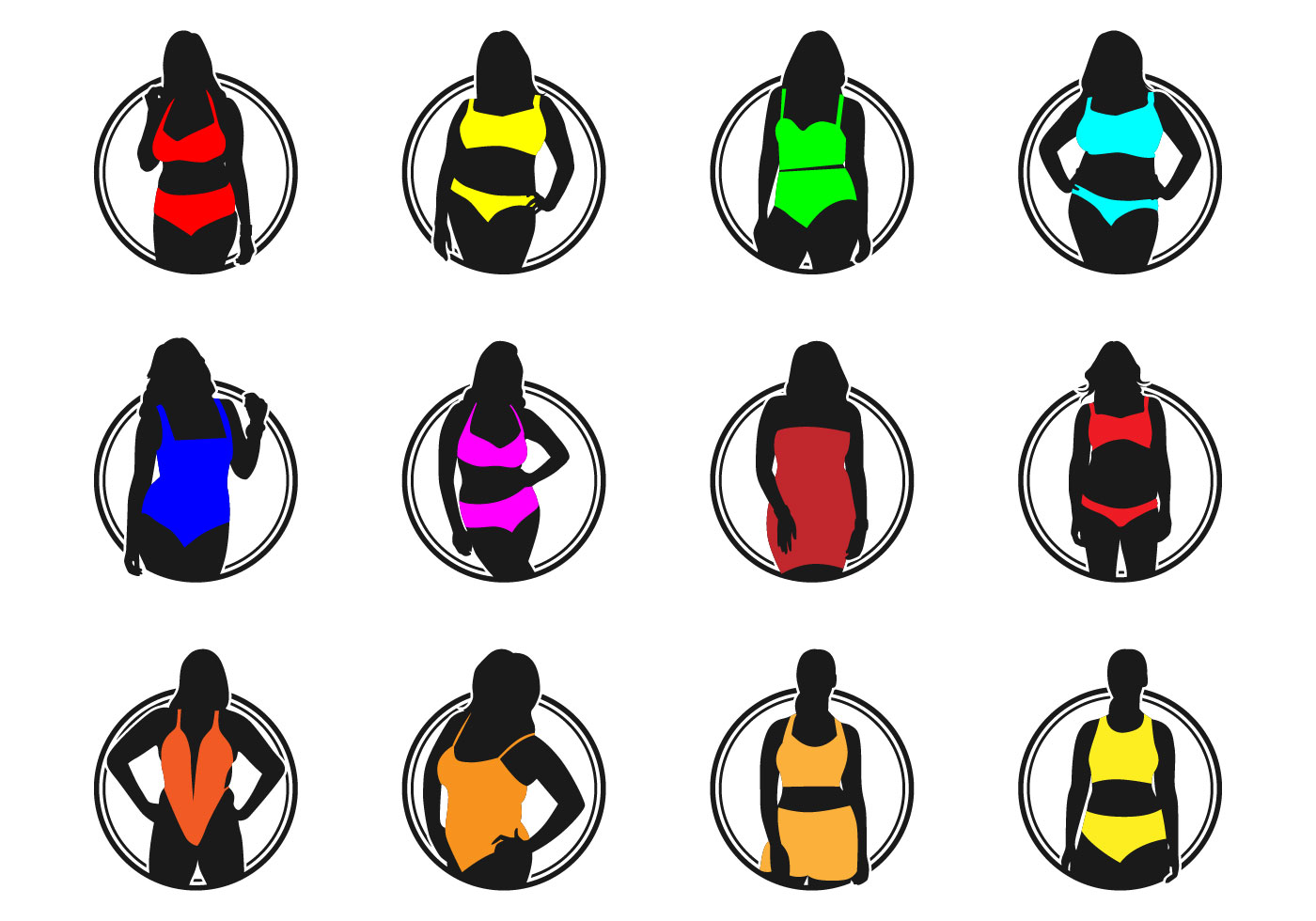Download All Sizes Fashion Lingerie Logo Vector Pack - Download ...