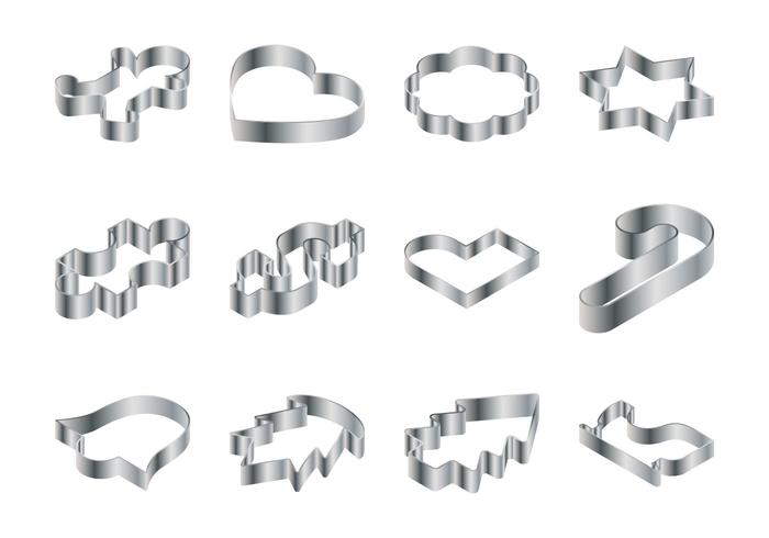 Cookie Cutter Vector Pack
