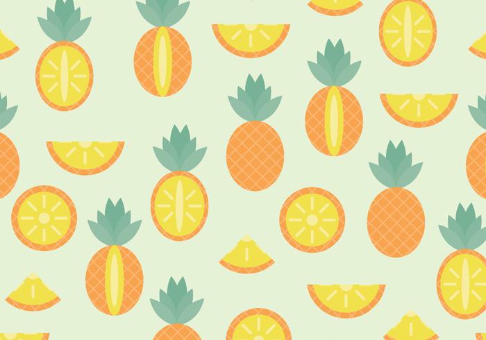 Pineapple Pattern vector