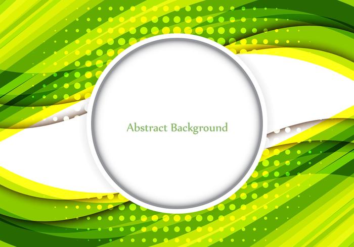 Free Vector Shiny Green Color Wavy Abstract Background Free Vector Shiny Green Color Wavy Abstract Background