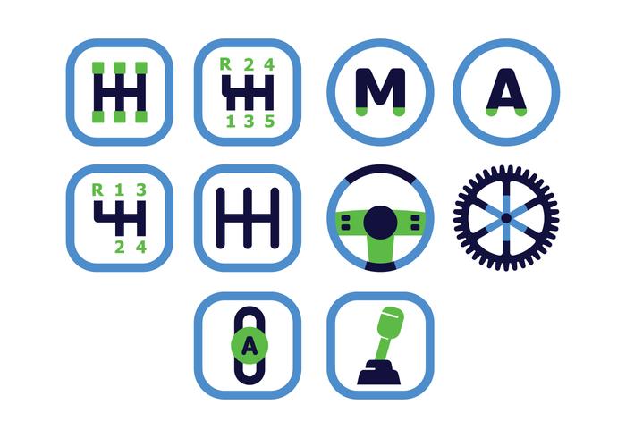 Free Gearbox Icons vector