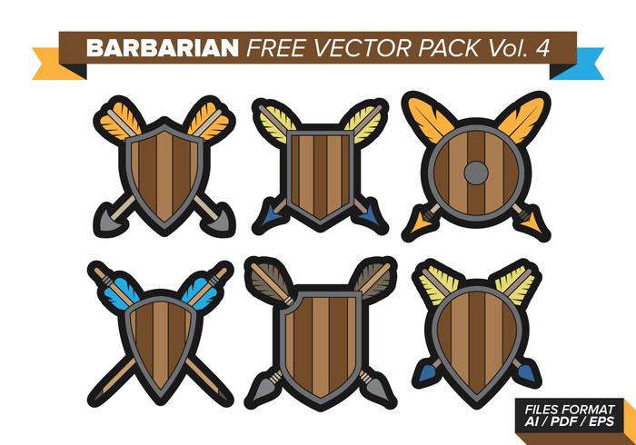Barbarian Free Vector Pack Vol. 4 Barbarian Free Vector Pack Vol. 4