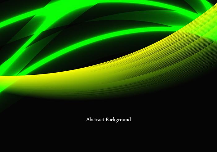 Free Vector Shiny Green Wave background Free Vector Shiny Green Wave background