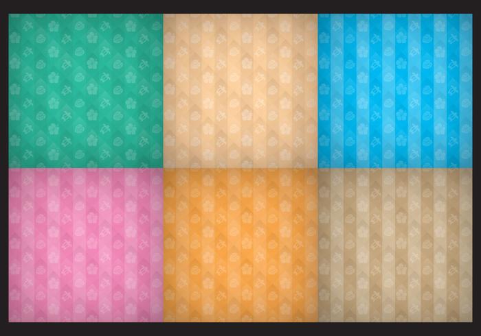 Hawaiian Patterns vector