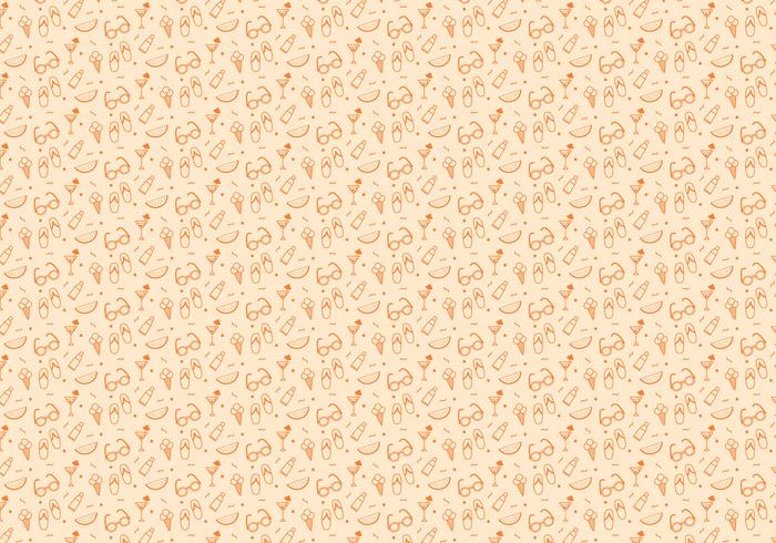 Suumer Icons Pattern vector