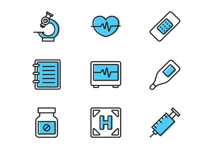 Line Medical Icon vector