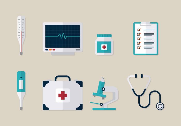 Hospital Tools vector