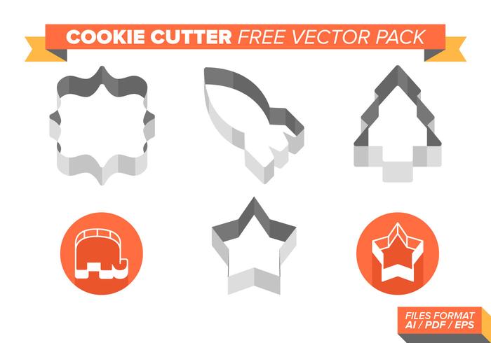 Cookie Cutter Free Vector Pack Cookie Cutter Free Vector Pack