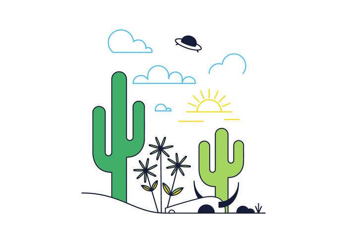 Desert Vector