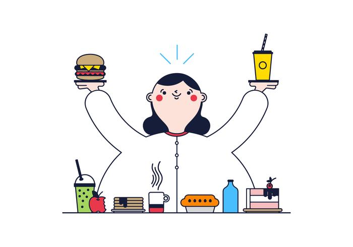 Free Fat Woman Vector
