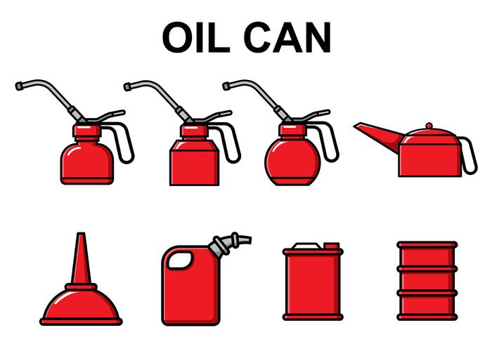 Free Oil Can Vector