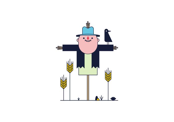 Download Free Scarecrow Vector - Download Free Vectors, Clipart ...