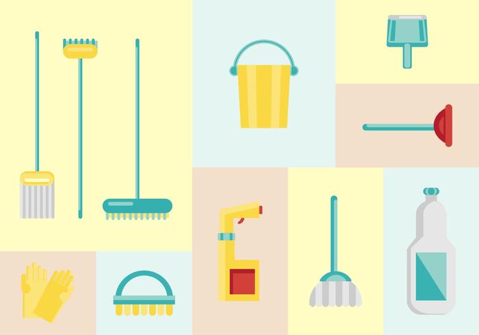 Free House Cleaning Vectors