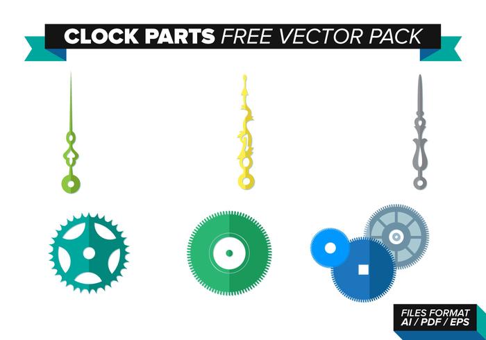 Clock Parts Free Vector Pack Clock Parts Free Vector Pack