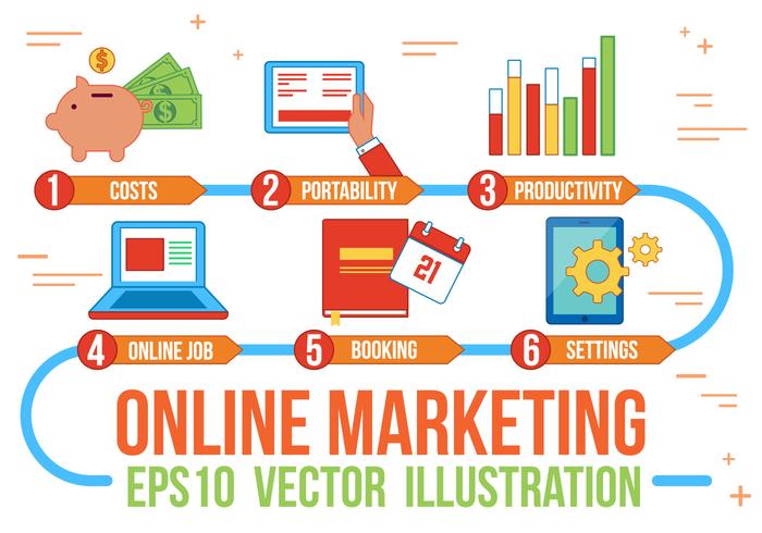 Free Online Marketing Vector