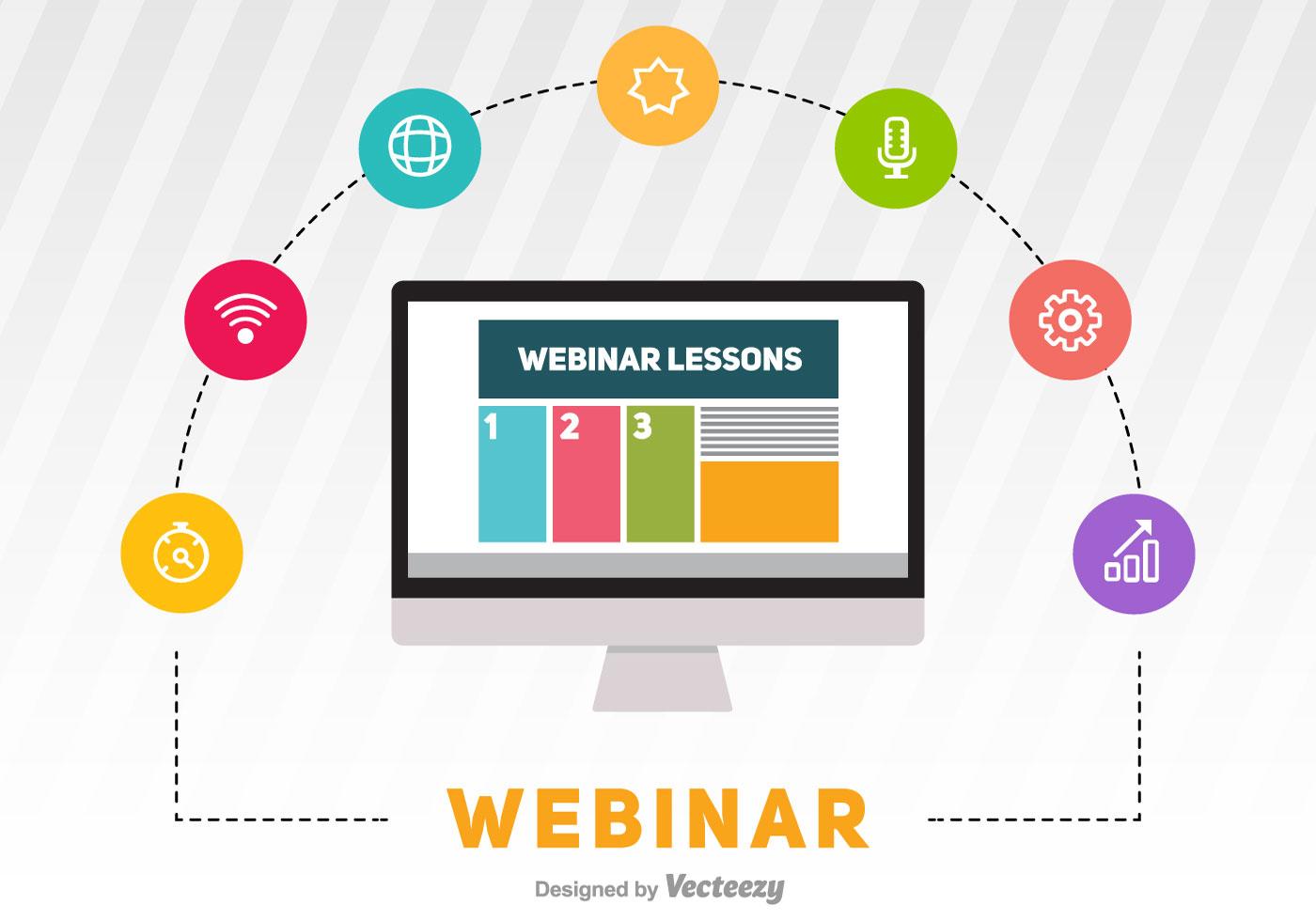 Webinar Vector Illustration 113656 Vector Art at Vecteezy