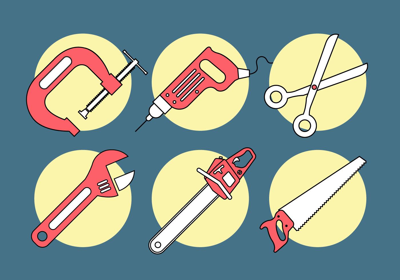 Vector Tools Set 113718 Vector Art At Vecteezy Vector Tools Set 113718 Vector Art At Vecteezy