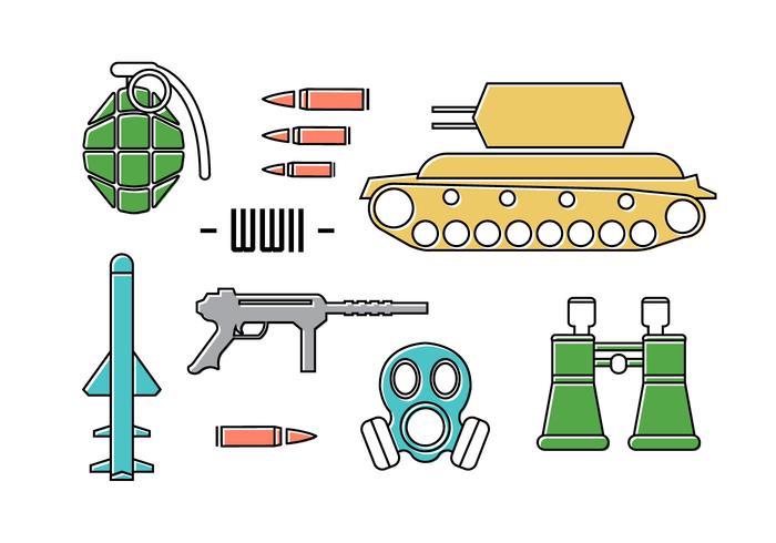 Free War Icons vector