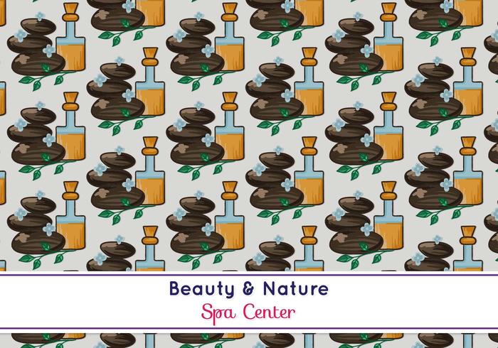Free Vector Spa Pattern Free Vector Spa Pattern