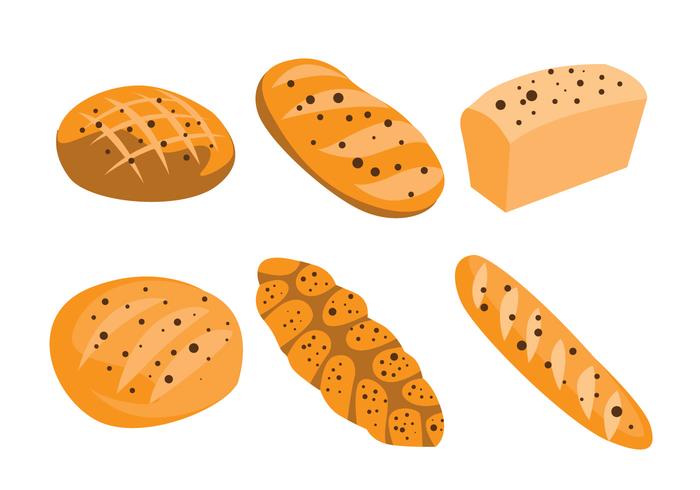 Raisin Bread Vectors