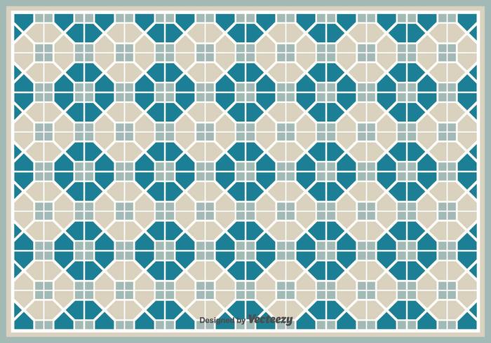 Simple Vector Pattern Tiles With Geometric Shapes Pattern 