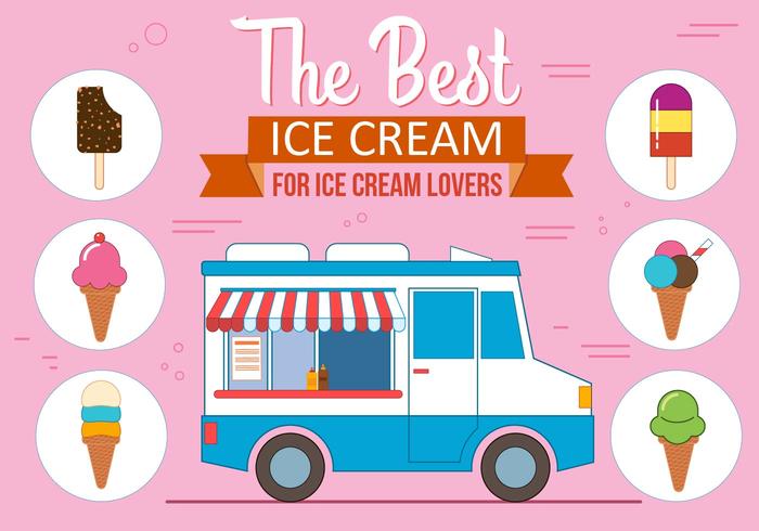 Ice Cream Vector Set