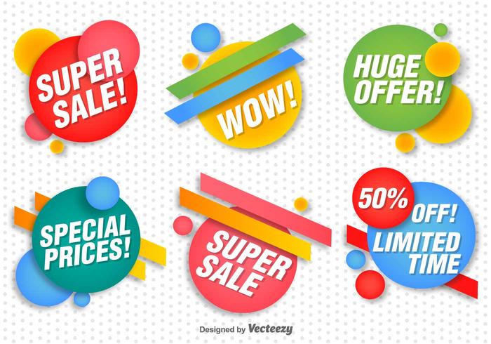 Promotional Vector Banners Set