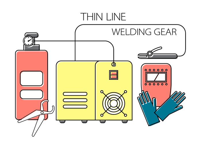 Welding Vector Elements