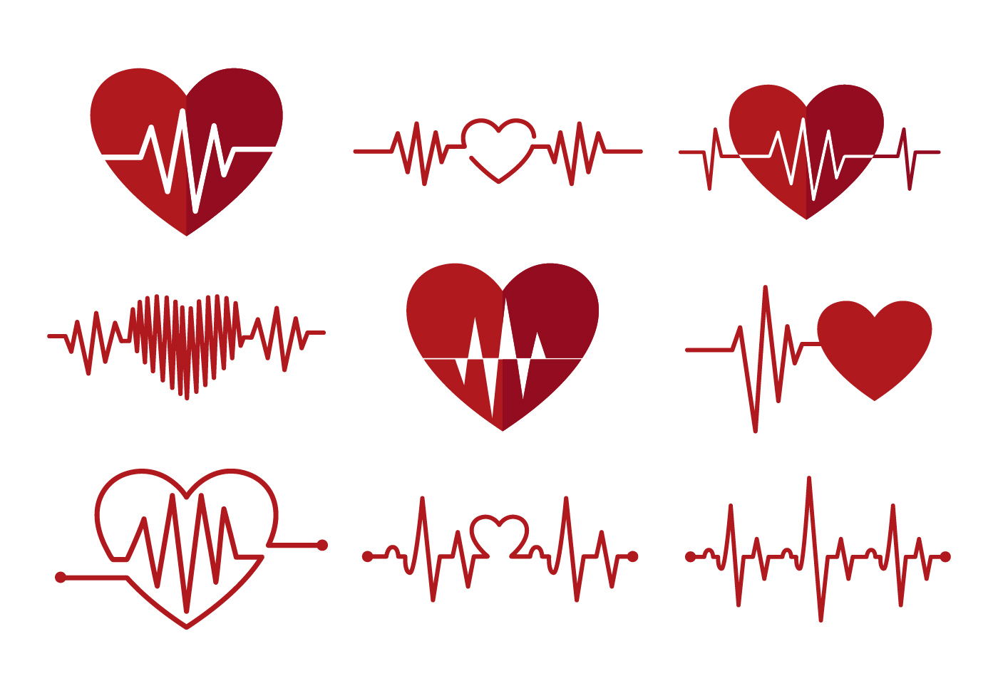 Download Heartbeat Line Free Vector Art - (12754 Free Downloads)