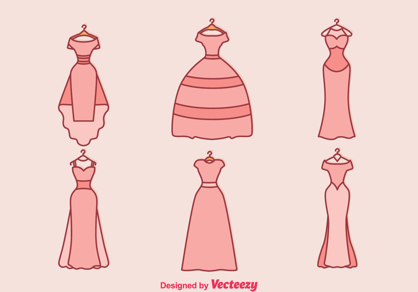 Download Wedding Dress Vector - Download Free Vector Art, Stock ...
