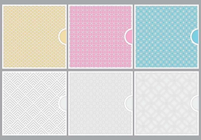 Laser Cut Envelopes vector