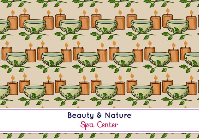 Free Vector Spa Pattern Free Vector Spa Pattern